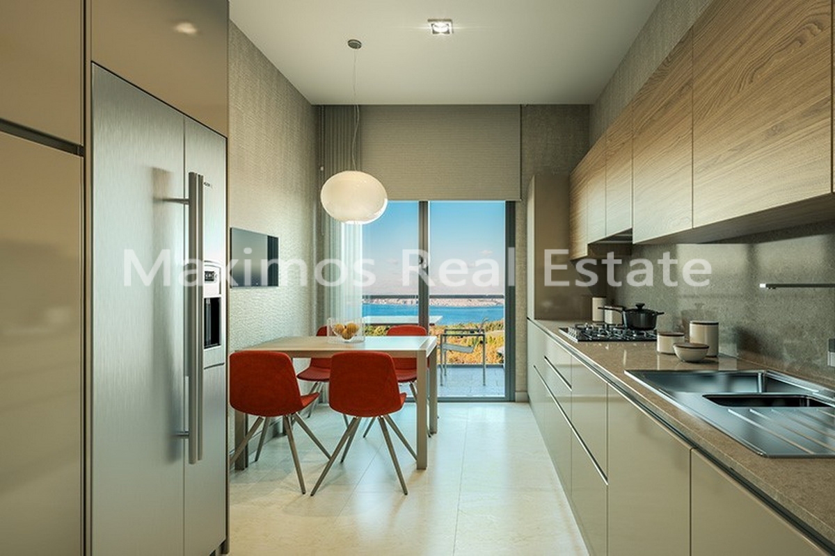 Ready to move in apartment for sale in Avcilar with sea view photos #1