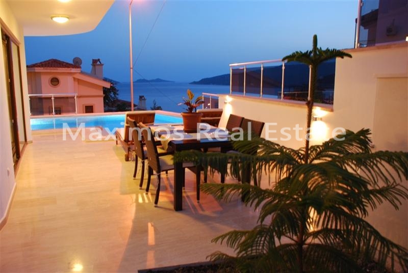 Beautiful Villa For With Sea View In Kalkan Turkey  photos #1