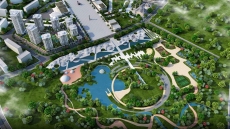 Residential area surrounded by Green landscapes in Başakşehir thumb #1