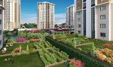 Residential area surrounded by Green landscapes in Başakşehir thumb #1