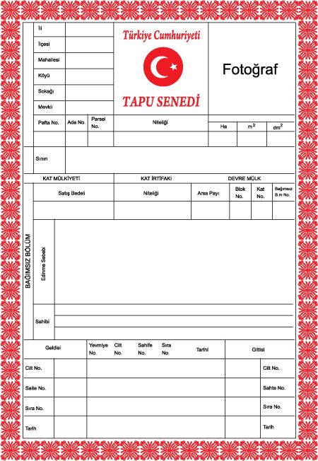 Tapu | Title Deed