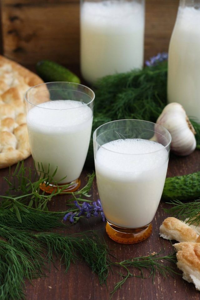 The Turkish Yogurt Drink of Ayran 