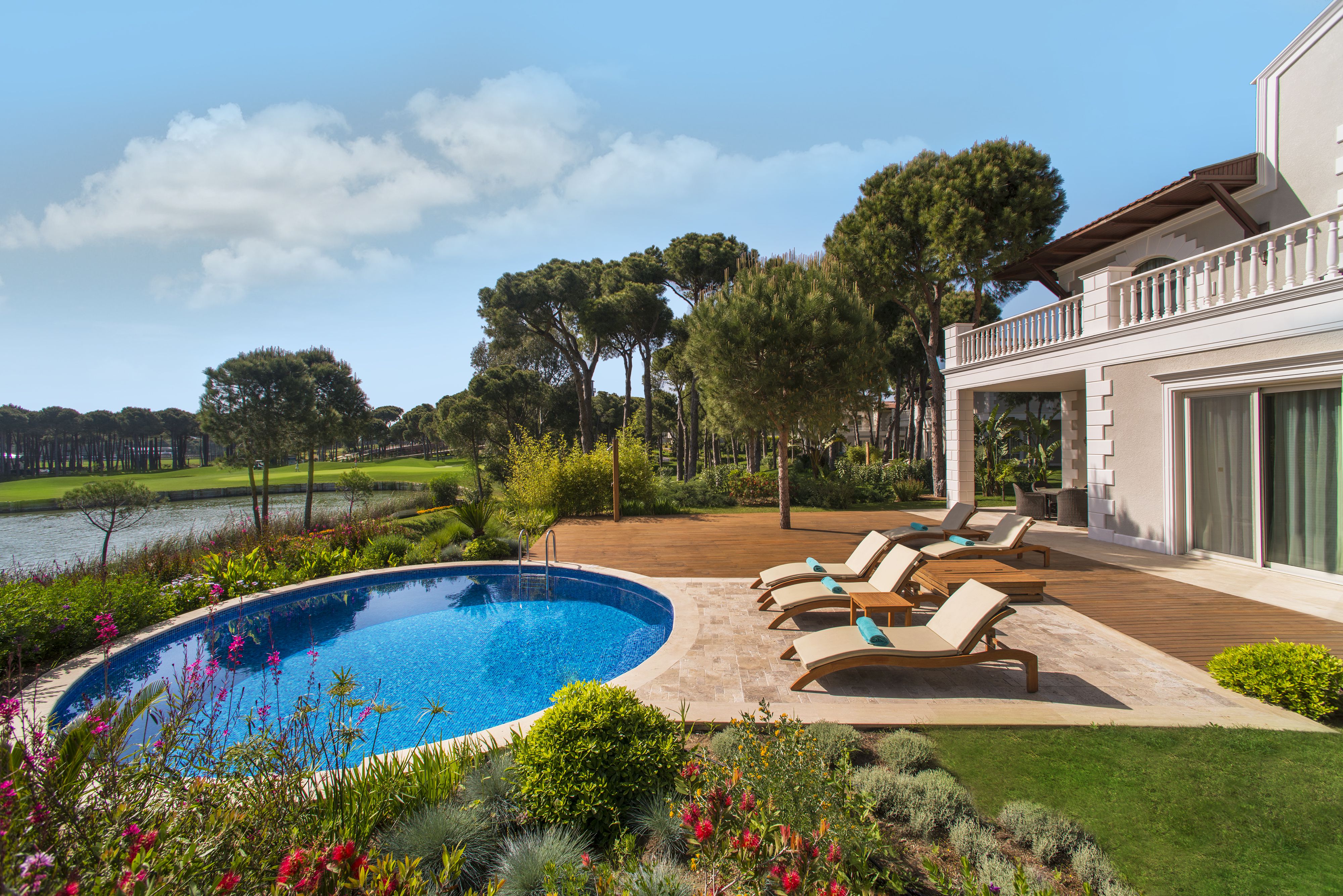 Golf properties for sale in Belek, Turkey integrated with championship golf facilities and Mediterranean resort living